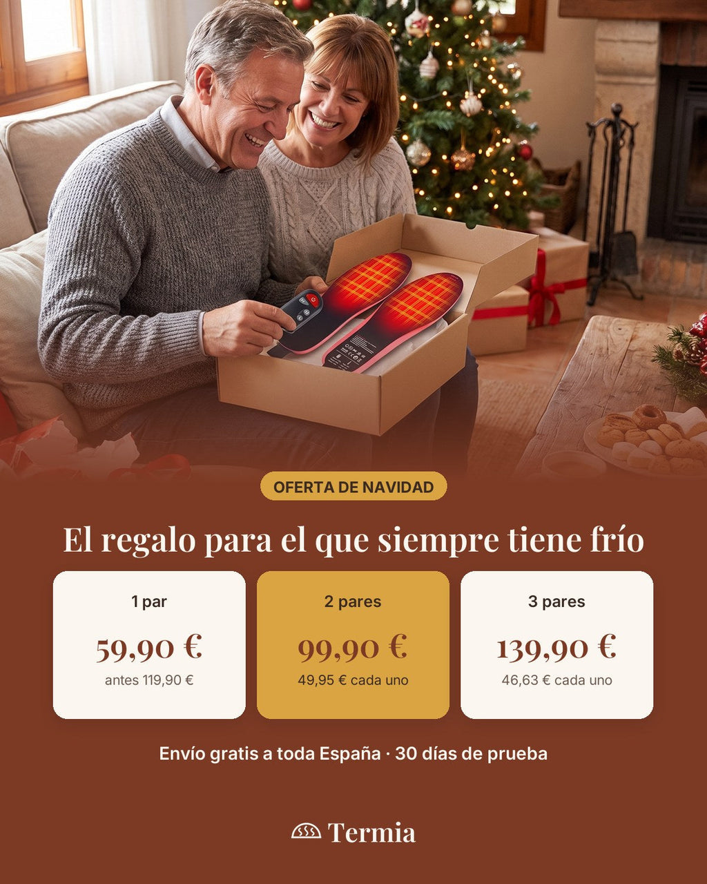 Oferta de Navidad: 2 pares por 99,90 €